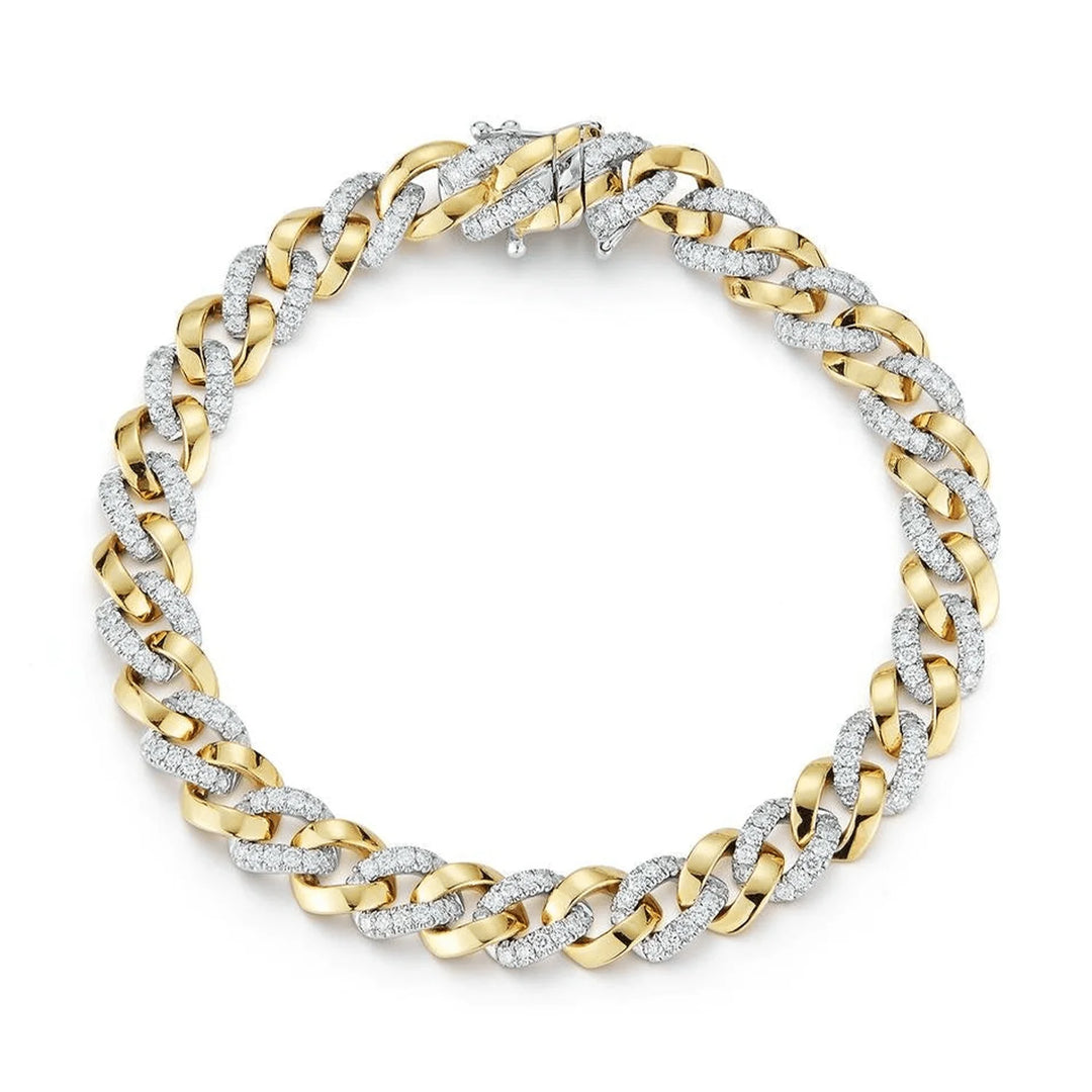 Two-Tone Cuban Link Chain