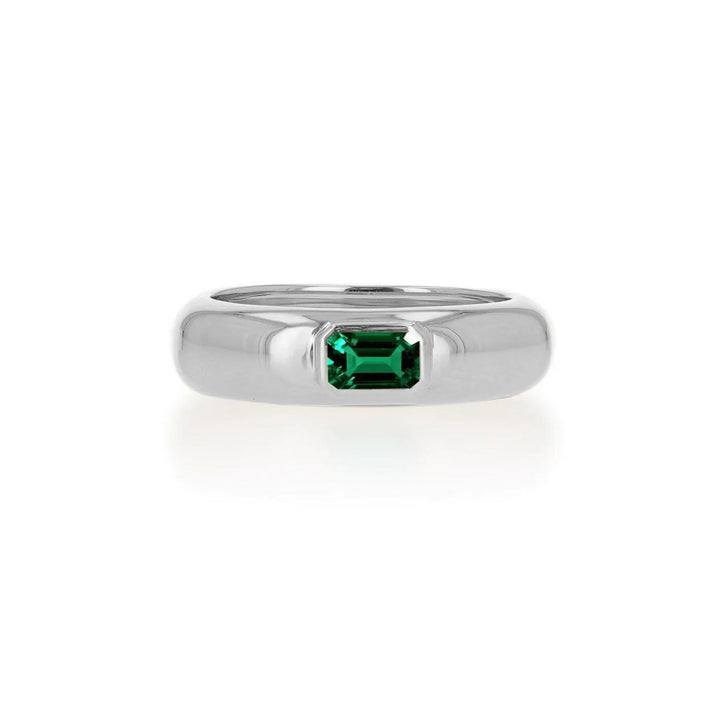 Emerald Dome Ring