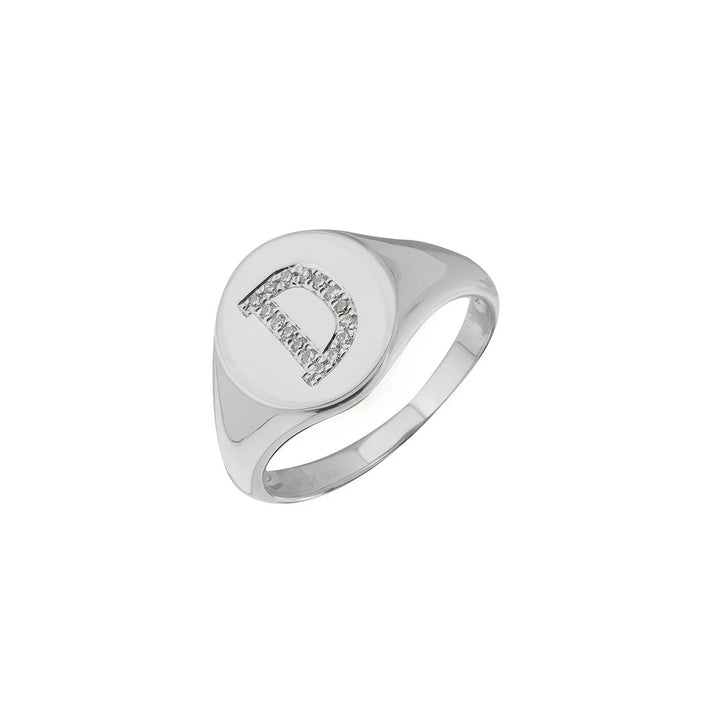 Diamond ring  for a person whose name start with D