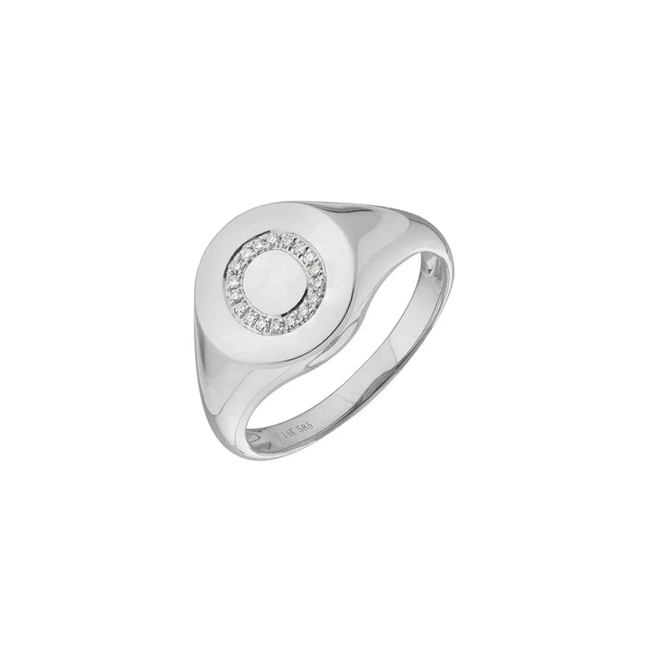 Initial Signet Ring