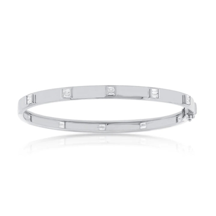 Double Layer Baguette Bangle